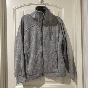 Gray Avalanche Full-zip Sweater gray Jacket Size XL